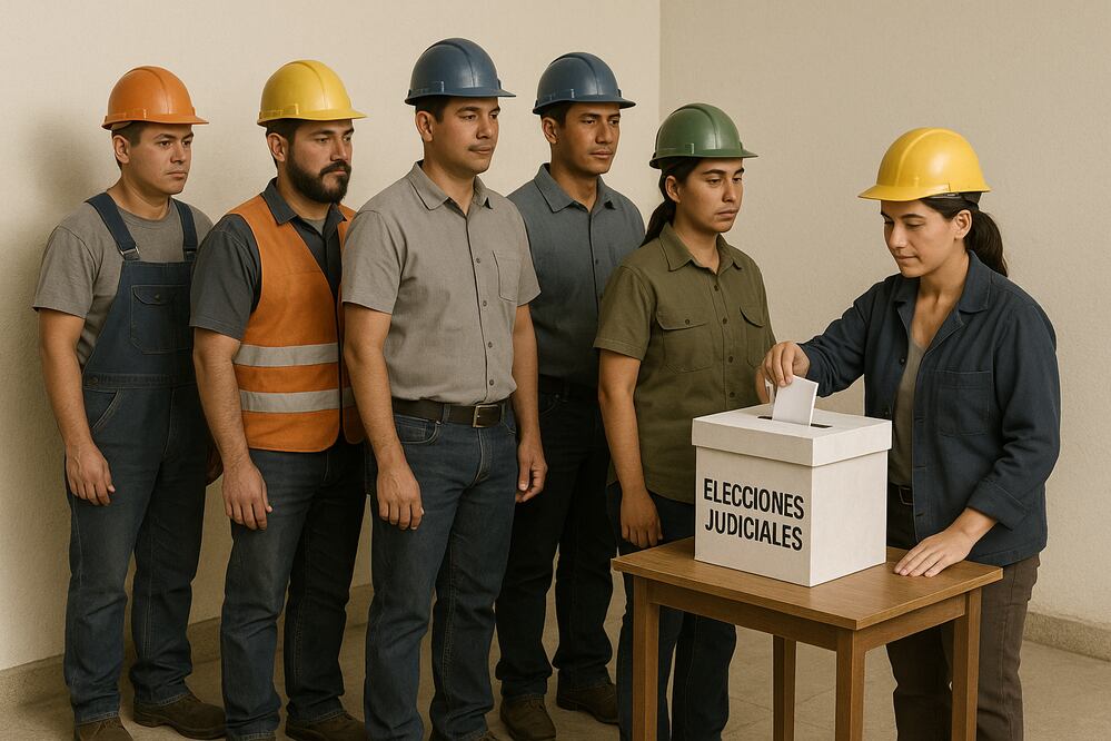 Elección Judicial 2025. Foto: Creada con IA