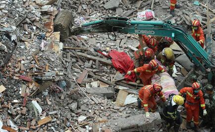 Al menos 10 muertos tras derrumbe en China 