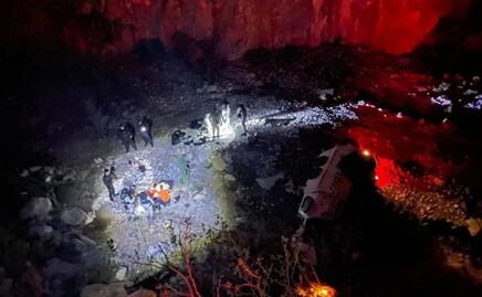 Vuelca unidad de la Guardia Nacional en Nuevo León; muere un elemento y tres más resultaron lesionados