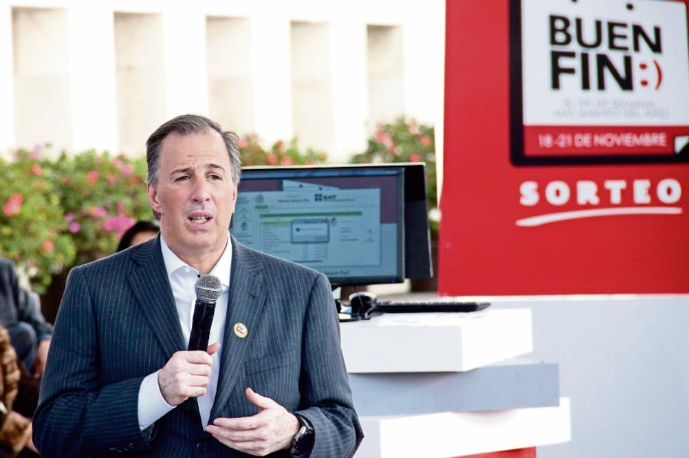 Durante el sorteo fiscal de El Buen Fin, José Antonio Meade afirmó que en los días que duró la iniciativa se registraron ventas 11% superiores a las de 2015 (ANTONIO CRUZ. CUARTOSCURO)