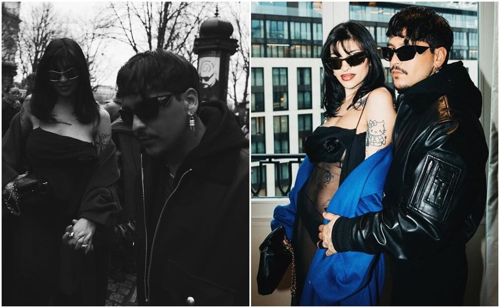 Cazzu y Nodal debutaron como padres hace casi seis meses. Foto: Instagram.