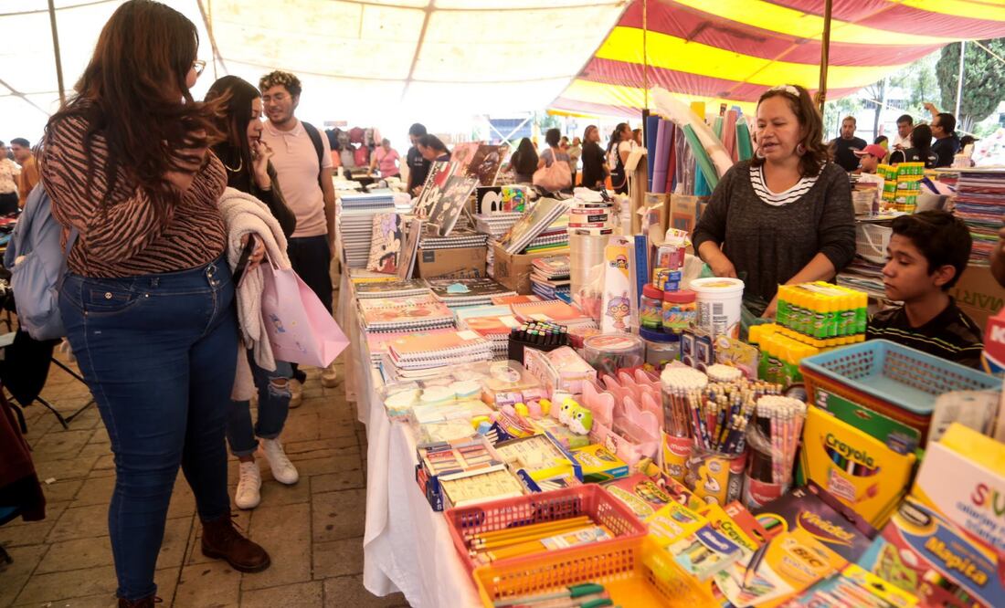 La Feria del Regreso a clases pretende ayudar a cerca de 50 mil estudiantes. Foto: Especial