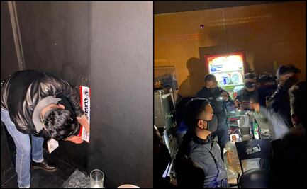 Clausuran bar en Pachuca; jóvenes entraban por... ¡un refrigerador falso!