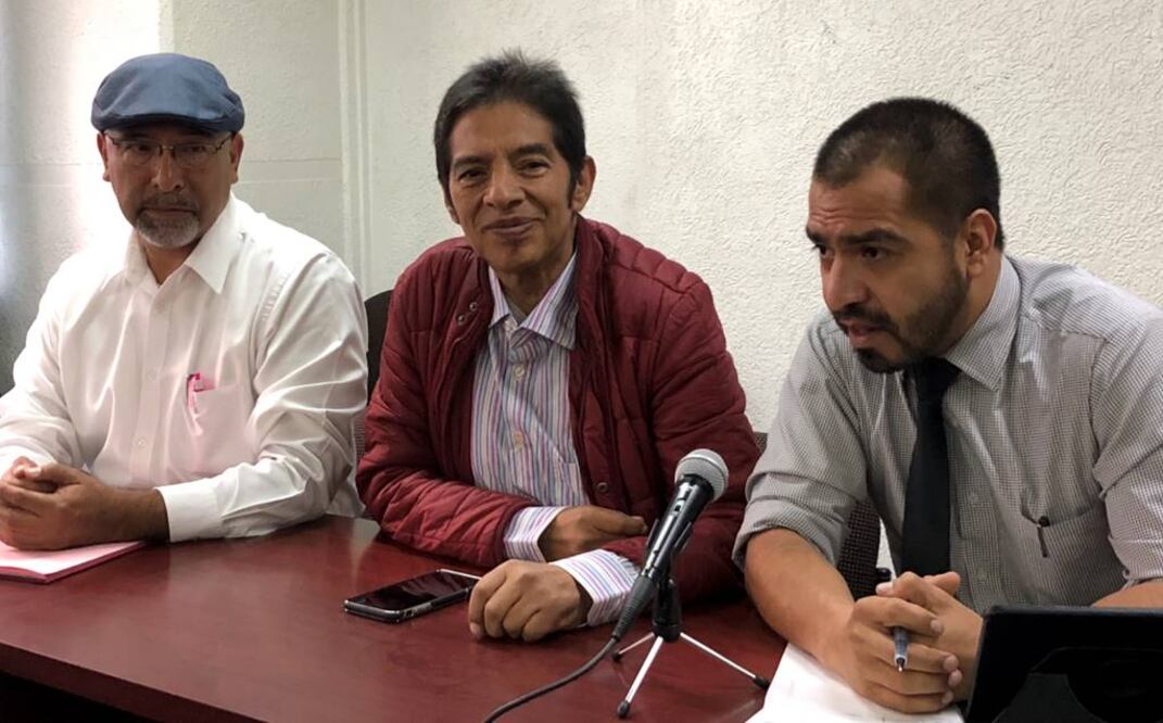 En la imgen: Mario Flores, Eduardo Pérez Saucedo y Rafael Soto. Foto: Especial