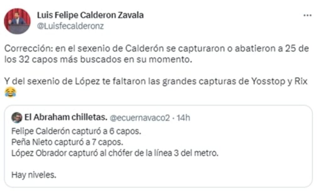 Hijo de Calderón dedica polémico mensaje al expresidente tras veredicto contra García Luna