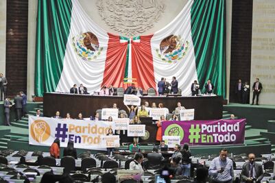 Cámara Baja da luz verde a reforma en paridad de género