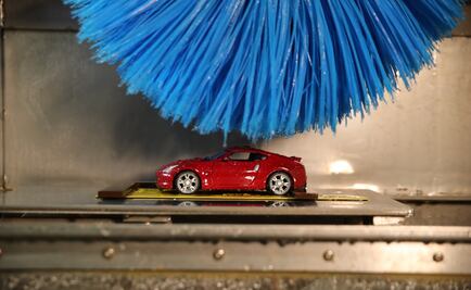 Nissan asegura pintura de sus vehículos en autolavado miniatura