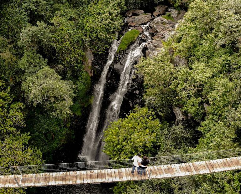 Foto: Cascadas Dos Mundos