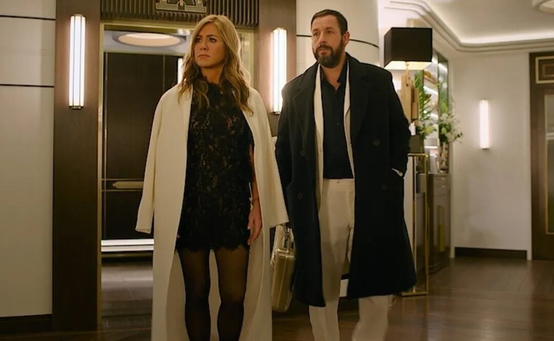 La cinta de Netflix vuelve a reunir a Adam Sandler y Jennifer Aniston Foto: Netflix