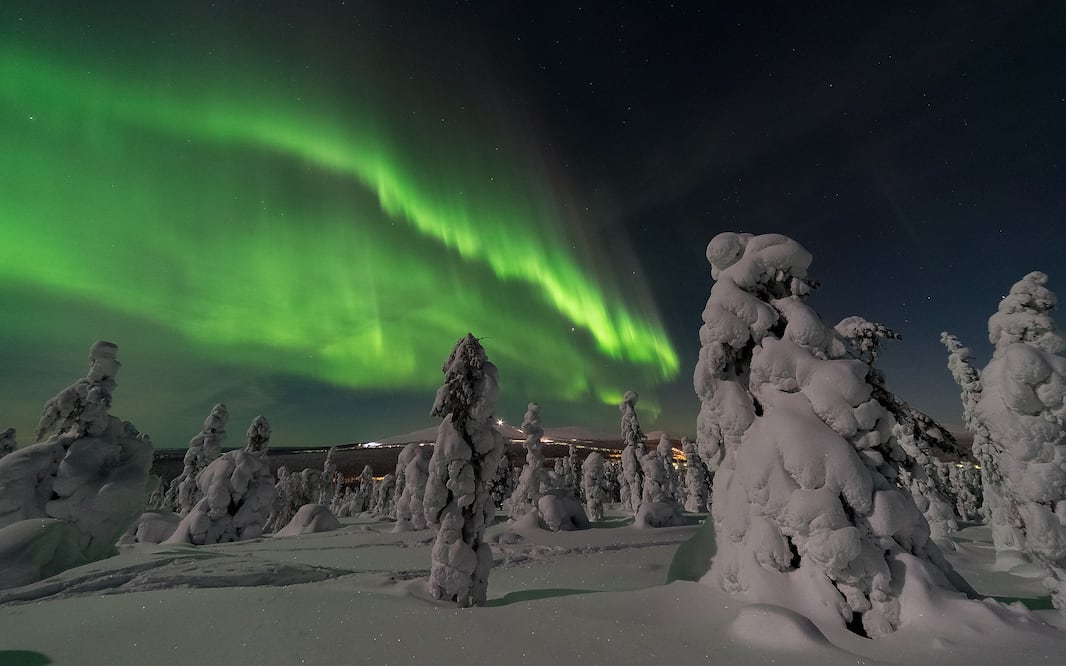 Las auroras boreales son un espectáculo que no debe perderse. [Foto: Pixabay]