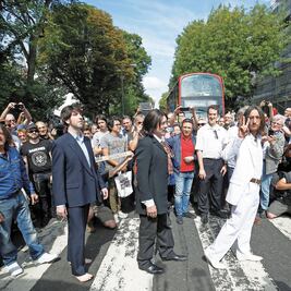 Todos quieren ser The Beatles en Abbey Road