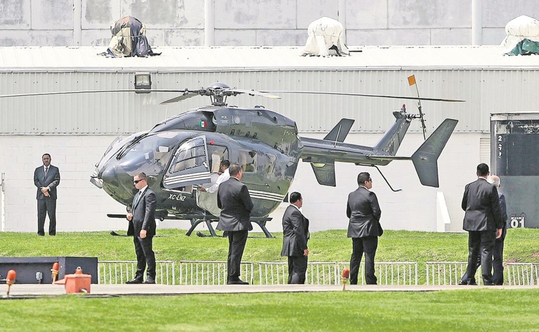 Integrantes del Estado Mayor Presidencial