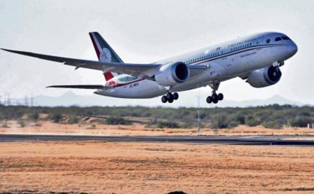 Avión presidencial realiza su último vuelo