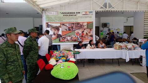 Realizan canje de armas por electrodomésticos en Chiapas