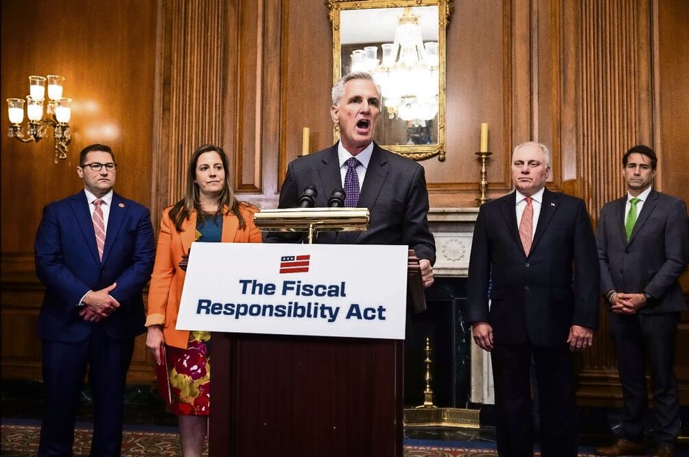 El presidente de la Cámara de Representantes, Kevin McCarthy, el miércoles en Washington, Foto: Jim Lo Scalzo / EFE