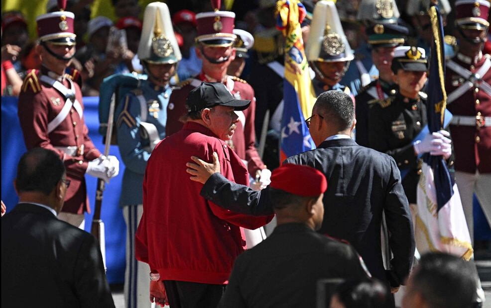 Nicolás Maduro asume su tercer mandato en Venezuela. Foto: AFP