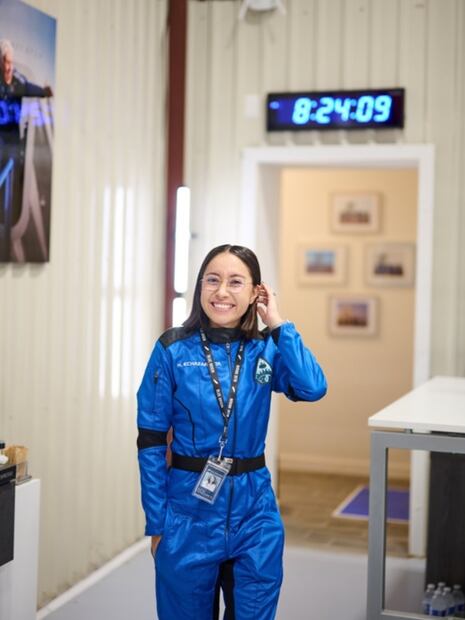 ¿Cómo se prepara la mexicana Katya Echazarreta para el vuelo espacial?