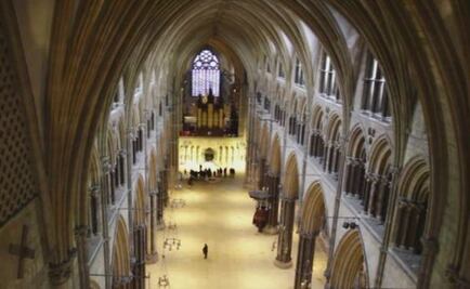 Video. Graban “fantasma” en catedral inglesa