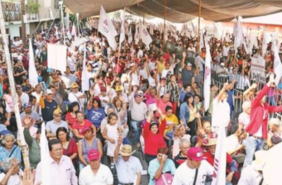 Morena y el sol azteca miden músculo en Neza