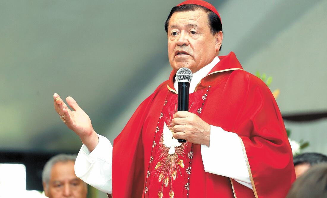 Norberto Rivera Carrera se desempeñó como arzobispo primado por 22 años. Foto: ARCHIVO EL UNIVERSAL