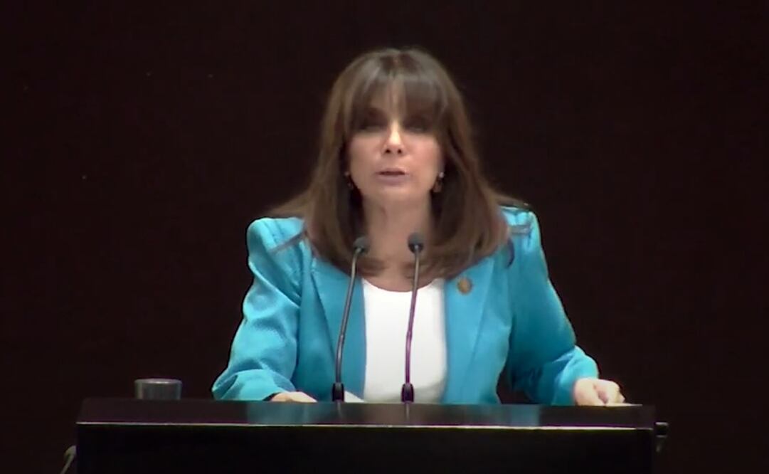 Ana María Lomelí, diputada del Partido Verde. Foto: Captura