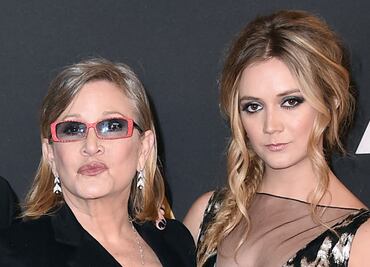 Los millones que Carrie Fisher dejó sólo para su hija