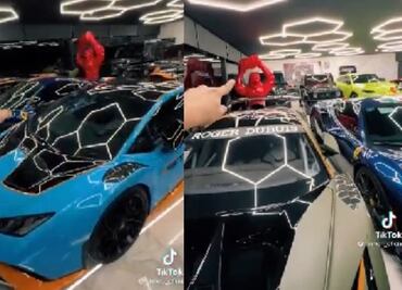 VIDEO: Así es el garage más lujoso de Mérida; tiktoker lo saca a la luz