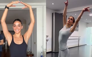 Alejandra Capetillo sigue los pasos de su madre Biby Gaytán y retoma su pasión por el ballet