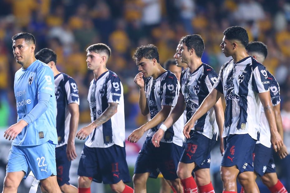 Futbolistas de los Rayados de Monterrey, durante la fase regular del torneo Clausura 2026 - Foto: Imago7
