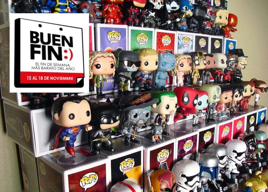 Buen Fin Funko Pop. Fotos: Redes Sociales