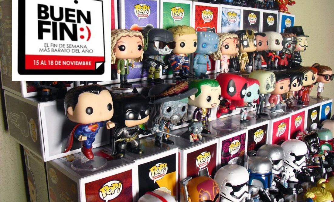 Buen Fin Funko Pop. Fotos: Redes Sociales