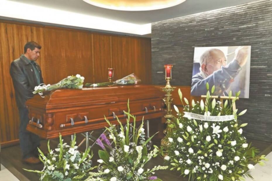 El adiós al artista Gilberto Aceves Navarro