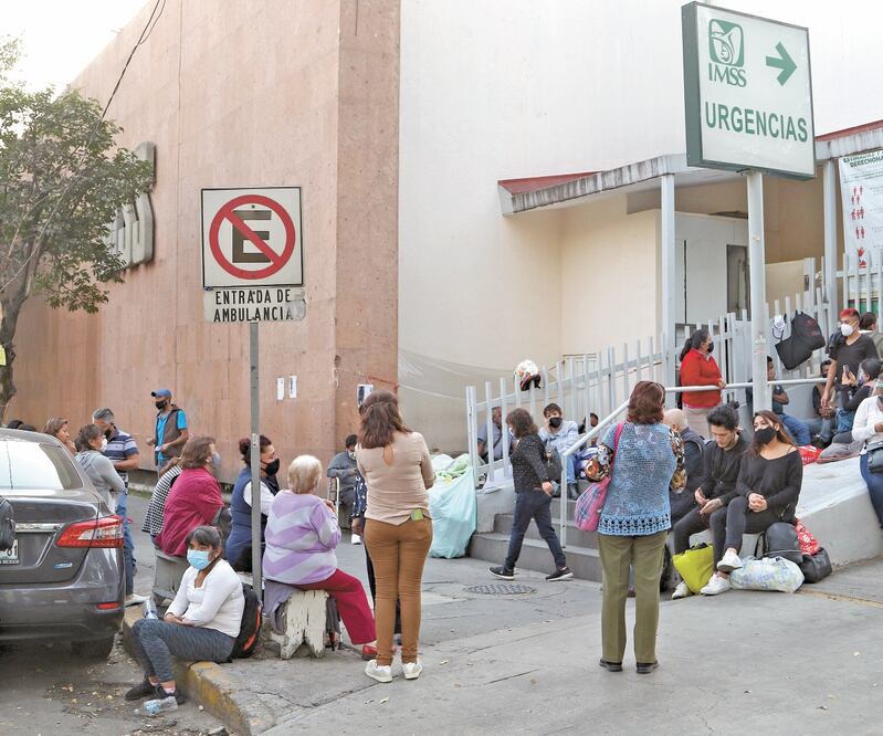 La Ciudad de México, Durango y Nuevo León son las entidades con más ocupación en camas generales. Foto: CARLOS MEJÍA. EL UNIVERSAL