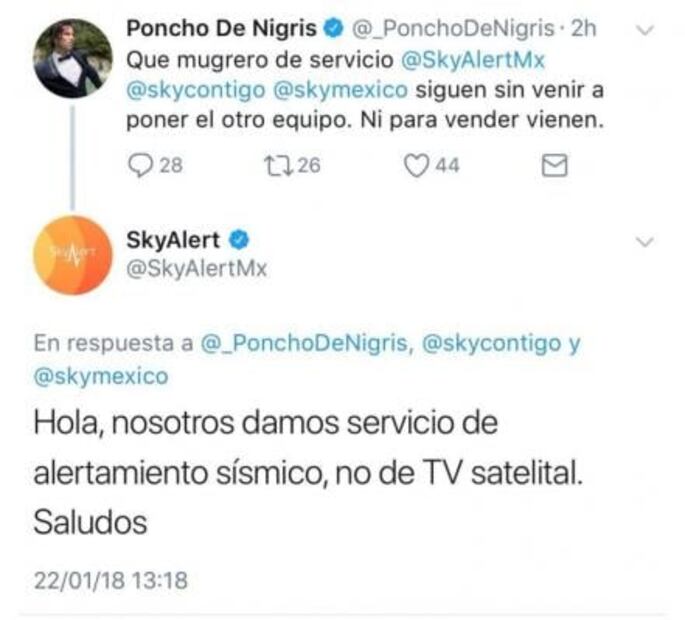 “Poncho” de Nigris se equivoca y desata burlas en Twitter