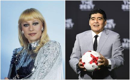 La amistad de Raffaella Carrá y Diego Armando Maradona