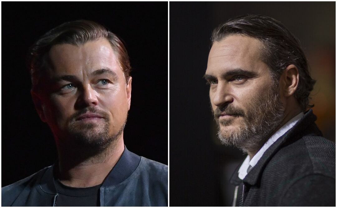 DiCaprio y Joaquin Phoenix. Foto: Archivo 