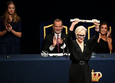 Meryl Streep habla del don de la empatía tras recibir el Premio Princesa de Asturias