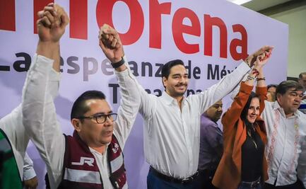 Entre gritos y empujones, designan a candidato de Morena a la alcaldía de Reynosa, Tamaulipas
