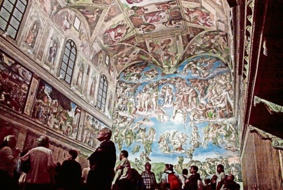 En los últimos fines de semana la réplica de la Capilla Sixtina ha recibido hasta 20 mil visitantes (ARCHIVO. EL UNIVERSAL)