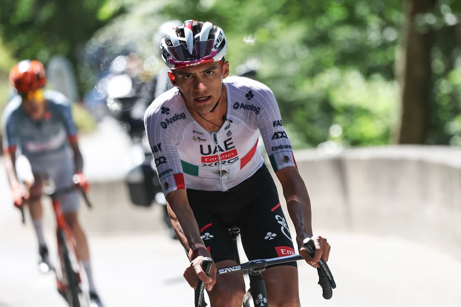 Isaac del Toro en el Tour Auvergne-Rhones-Alpes - Foto: AFP