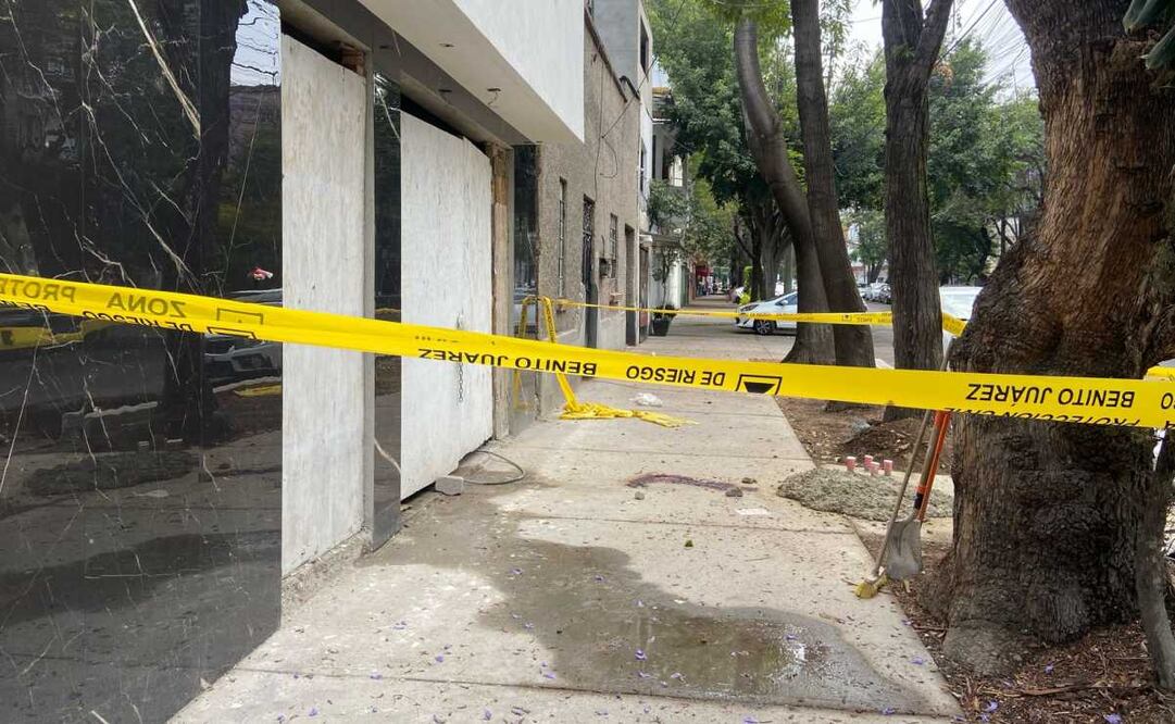 Asesinan a hombre en la Benito Juárez (26/03/2025). Foto: Juan Carlos Williams / EL UNIVERSAL