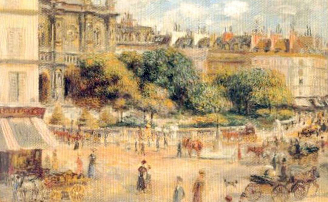 "La Place de Trinite,'' de Auguste Renoir. Foto: AP Photo/Drug Enforcement Adminisration via the Miami Herald