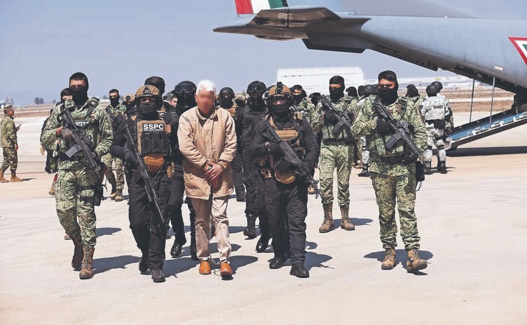 El narcotraficante Rafael Caro Quintero fue enviado a Estados Unidos junto a otros 28 cabecillas de cárteles mexicanos en febrero pasado. Archivo El Universal