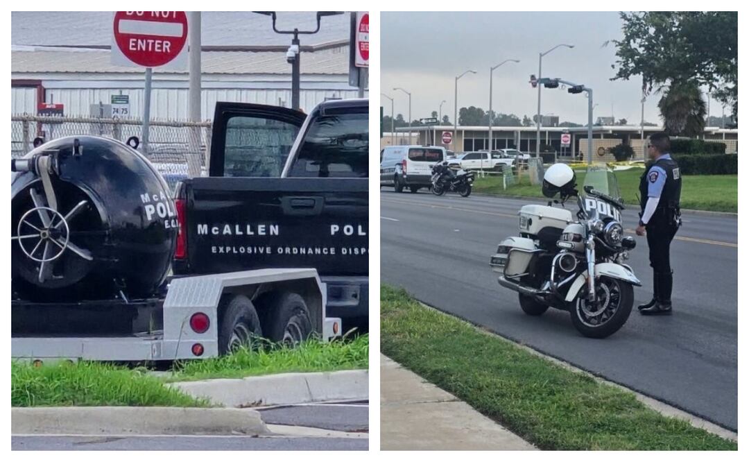 Hombre armado irrumpe en sede de Patrulla Fronteriza y es abatido por agentes en McAllen. Foto: Especial