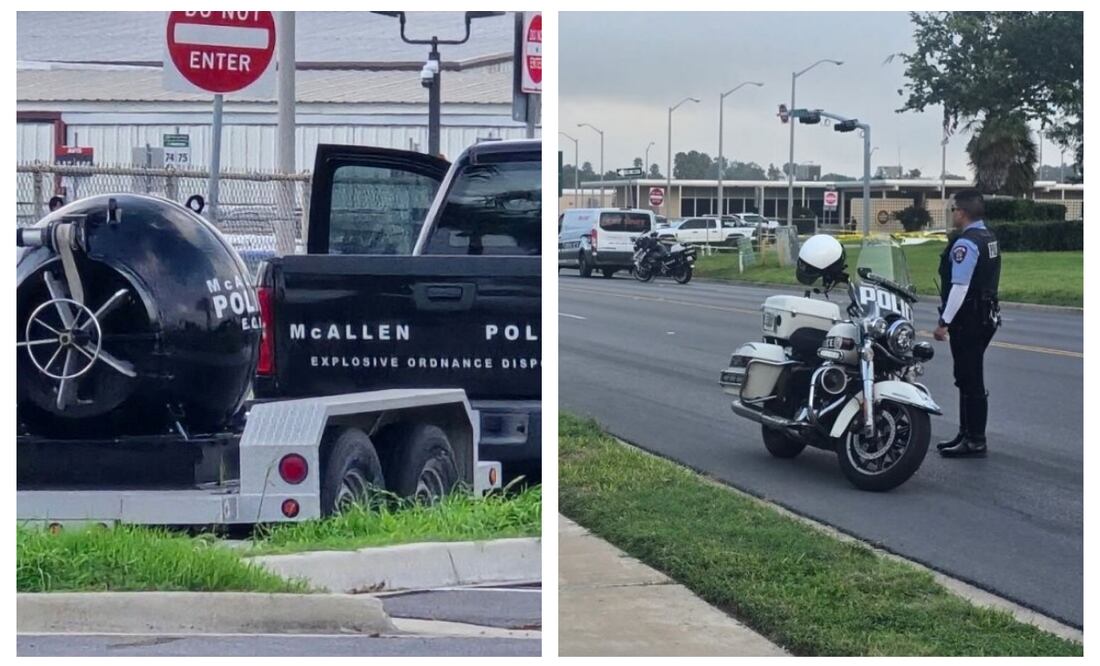 Hombre armado irrumpe en sede de Patrulla Fronteriza; es abatido por agentes en McAllen. Foto: Especial