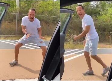 Luis Hernández se vuelve viral con baile en Tik Tok