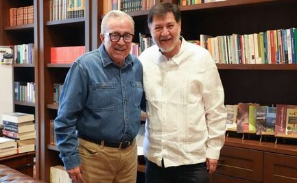 Fernández Noroña presume foto con Rocha Moya; asiste a conferencias sobre elección judicial en Sinaloa