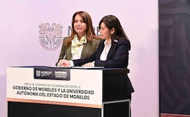 Gobierno de Morelos y UAEM firman convenio para implementar plan de seguridad universitaria; alumnos denuncian exclusión