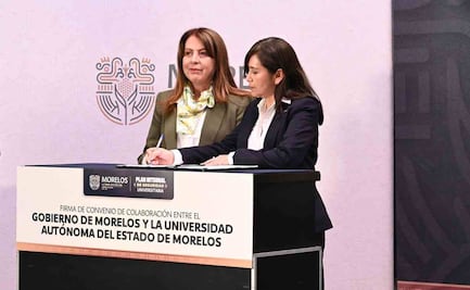 Gobierno de Morelos y UAEM firman convenio para implementar plan de seguridad universitaria; alumnos denuncian exclusión