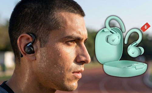Soundcore Sport X20: Los audífonos deportivos que no se caen; resistencia extrema e increíble batería a precio de oferta